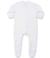 LW50T Larkwood Baby Sleepsuit White colour image